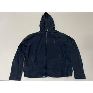 Polo by Ralph Lauren Cotton Parka Jacket Navy‎ Size XL R9589